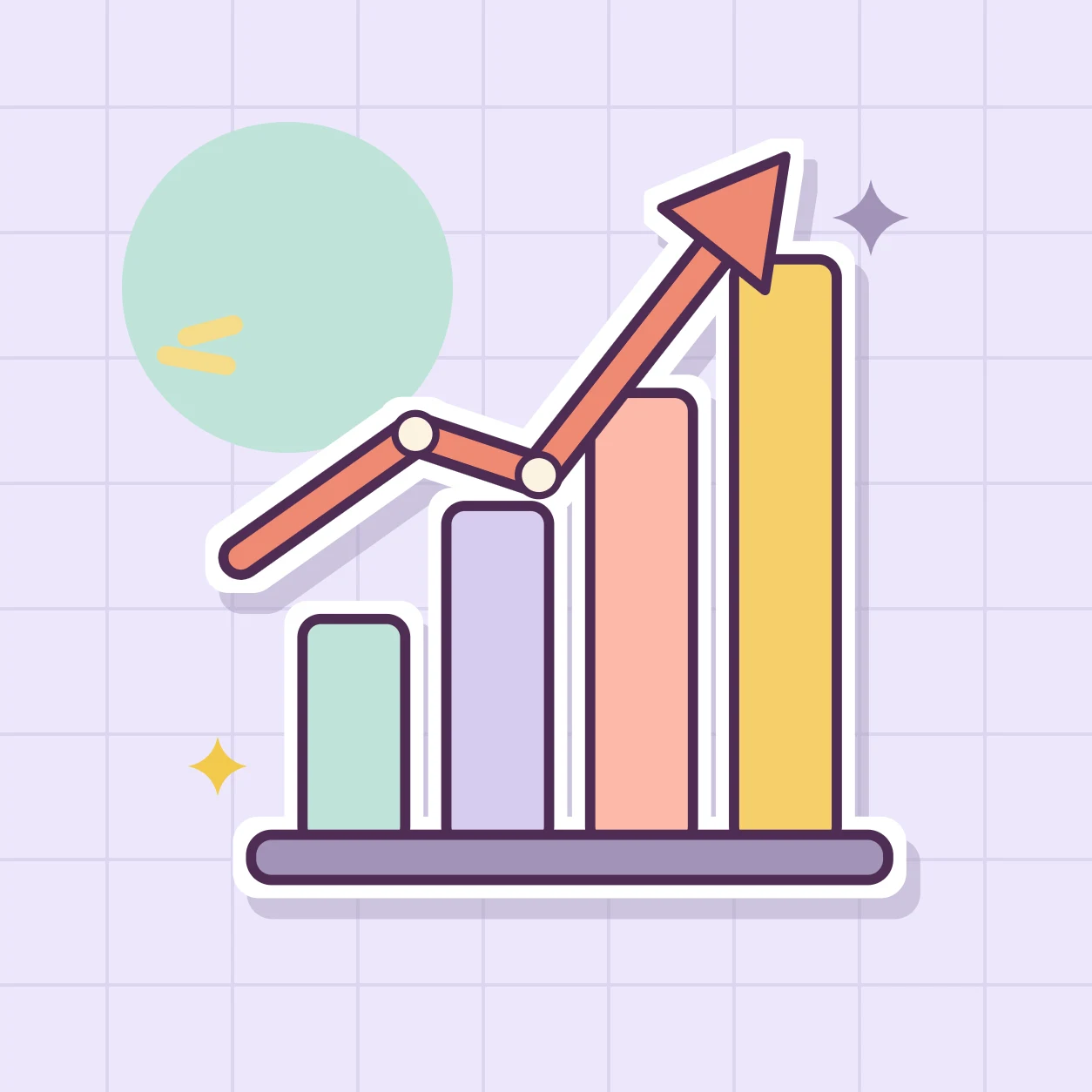 Illustration of a bar chart